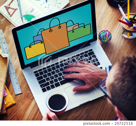 Shopping Bag Sale Capitalism Shopaholic Concept Shopping Bag Sale Capitalism Shopaholic Concept 20722518