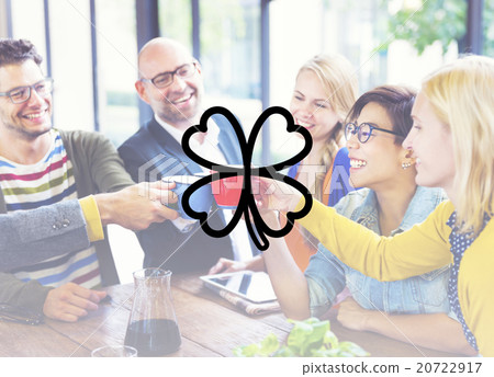 Green Clover Leaf Environmental Inspiration Concept 20722917