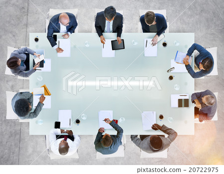 Diverse Business People Having a Meeting Office Concept Diverse Business People Having a Meeting Office Concept 20722975