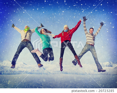 Christmas Celebration Friendship Winter Happiness Concept Christmas Celebration Friendship Winter Happiness Concept 20723285