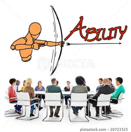 Ability Talent Strength Archery Aim Concept 20723325
