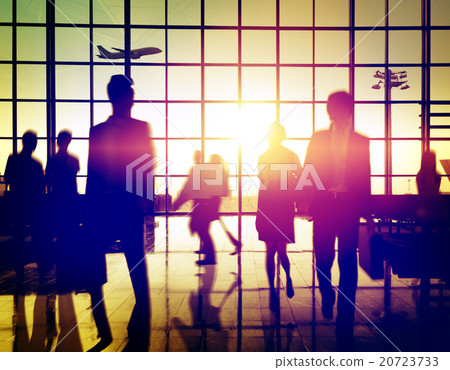 International Airport Terminal Travel Business Trip Concept 20723733