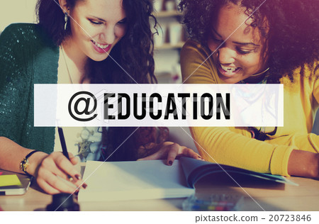 Stock Photo: Education E-learning Connection Technology Networking Concept