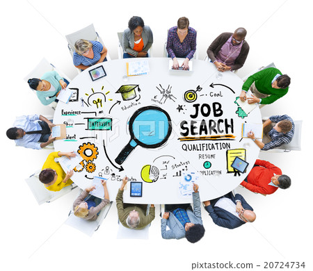 Ethnicity Business People Meeting Job Search Planning Concept Ethnicity Business People Meeting Job Search Planning Concept 20724734
