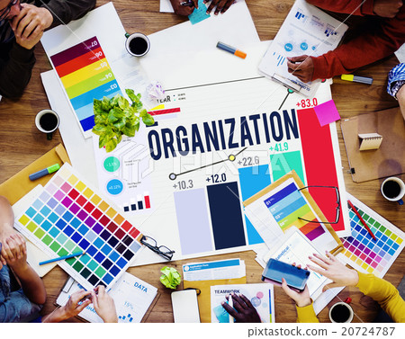 Organization Management Corporate Collaboration Team Concept 20724787