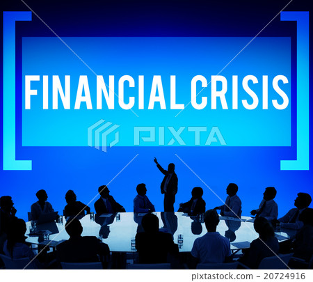 Financial Crisis Bankruptcy Depression Finance Concept Financial Crisis Bankruptcy Depression Finance Concept 20724916