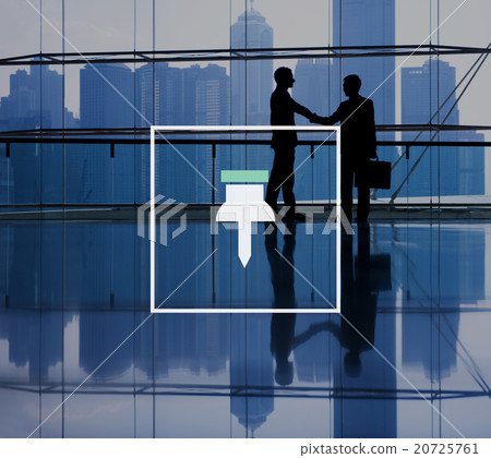 Business Working Thumbtack Pinned Note Office Business Working Thumbtack Pinned Note Office 20725761