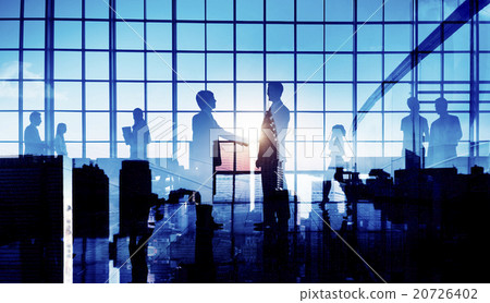 Business People Meeting Commuter Greeting Handshake Concept Business People Meeting Commuter Greeting Handshake Concept 20726402