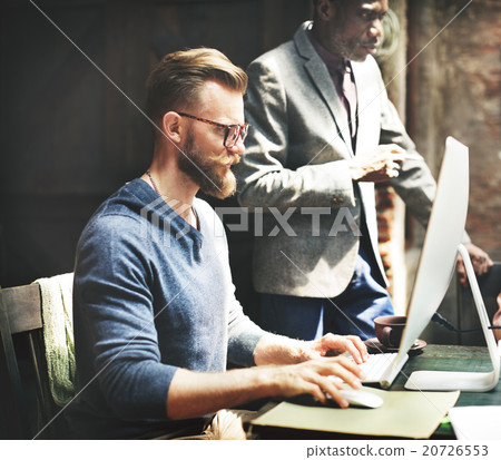Business Team Meeting Brainstorming Working Concept Business Team Meeting Brainstorming Working Concept 20726553
