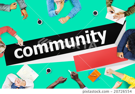 Community Citizen Connection Group Network Concept 20726554
