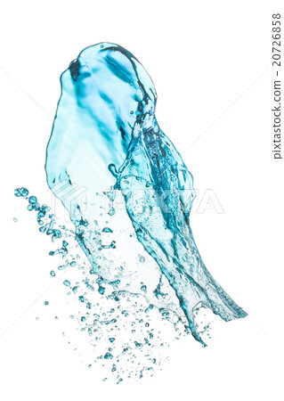 turquoise water splash turquoise water splash 20726858