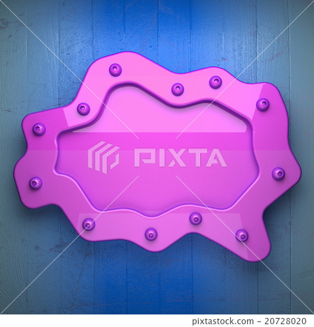 pink metal and blue wood background pink metal and blue wood background 20728020