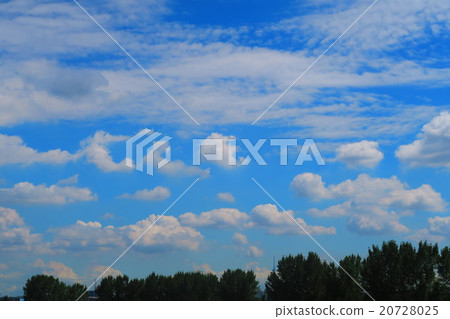 藍天和浮雲(蓮花雲) 藍天和浮雲(蓮花雲) 20728025
