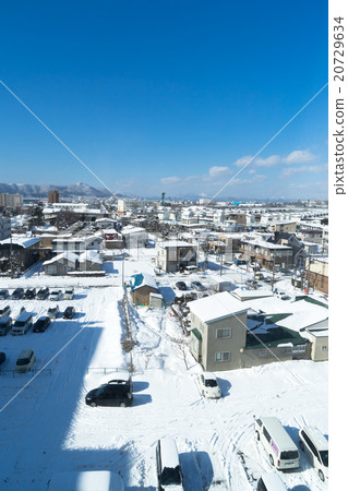 函館城市景觀來自於禹河溫泉 函館城市景觀來自於禹河溫泉 20729634
