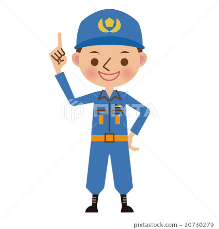 Fire fighter of active clothing to point to 20730279