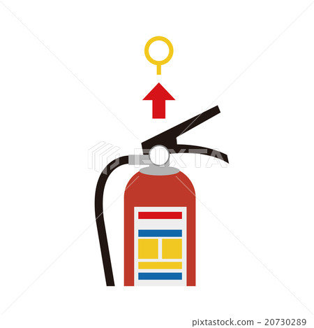 Illustration of fire extinguisher Illustration of fire extinguisher 20730289