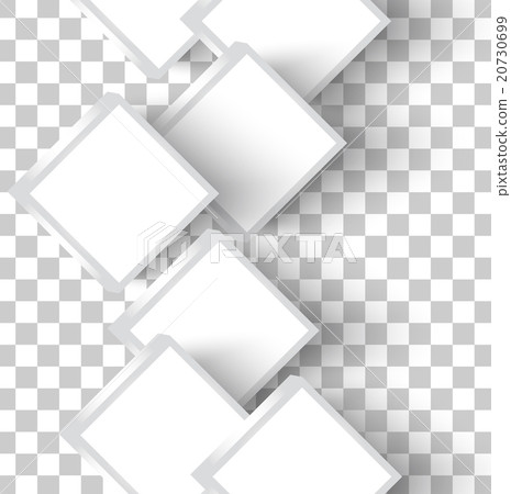 Vector white squares Vector white squares 20730699