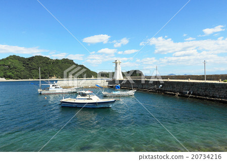Thousand sand ear wave stop of Mitarai Port Thousand sand ear wave stop of Mitarai Port 20734216