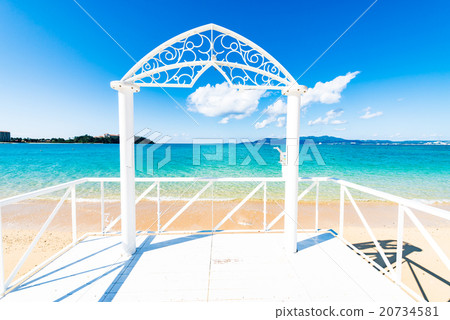 Beach, sea, landscape. Okinawa, Japan. Beach, sea, landscape. Okinawa, Japan. 20734581