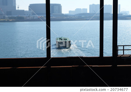 晴美橋和船 20734677