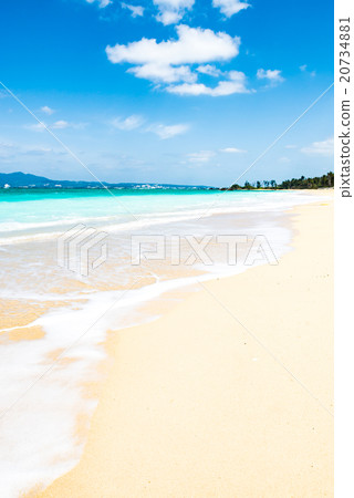 Beach, sea, landscape. Okinawa, Japan. Beach, sea, landscape. Okinawa, Japan. 20734881