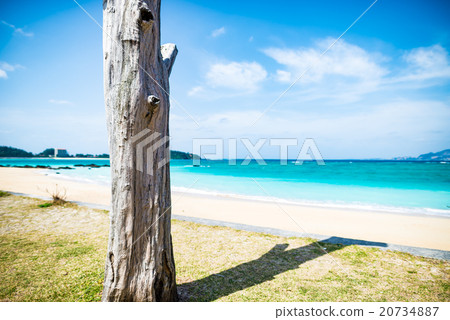 Beach, sea, landscape. Okinawa, Japan. Beach, sea, landscape. Okinawa, Japan. 20734887