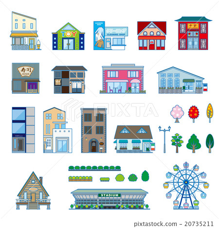 Various buildings 20735211