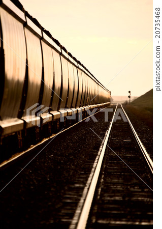 Train at Sunset Train at Sunset 20735468