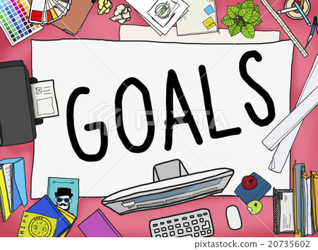 Goals Aim Aspiration Anticipation Target Concept 20735602