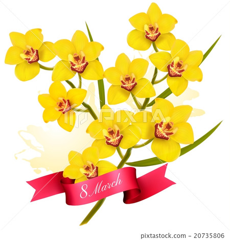 8th March illustration. Holidayflower background 8th March illustration. Holidayflower background 20735806