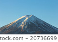 MT fuji closeup on blue sky 20736699
