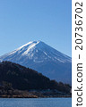 MT fuji kawaguchiko lake on blue sky 20736702