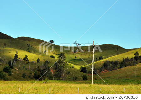 Rolling green hills at Mt. Barney Rolling green hills at Mt. Barney 20736816