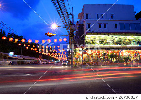 Chinese New Year street decoration Chinese New Year street decoration 20736817