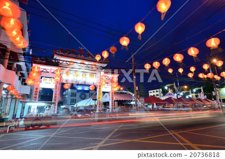 Chinese New Year street decoration 20736818