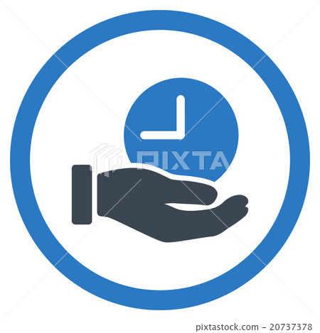 Time Service Icon - Stock Illustration [20737378] - PIXTA