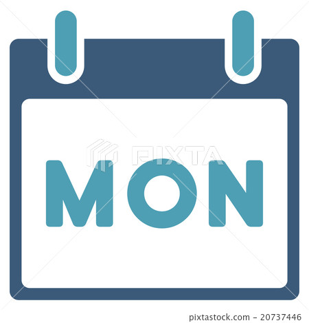 Monday Flat Icon Monday Flat Icon 20737446