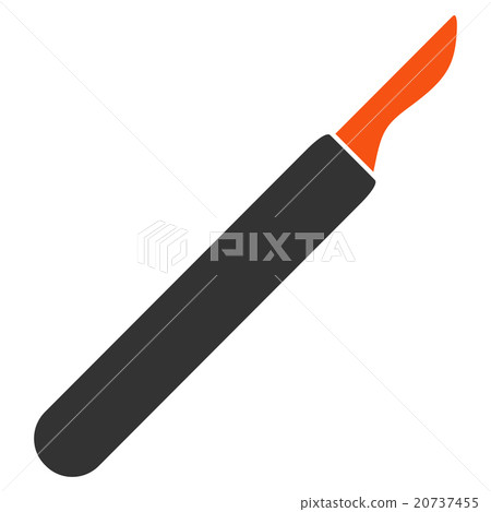 Scalpel Flat Icon Scalpel Flat Icon 20737455