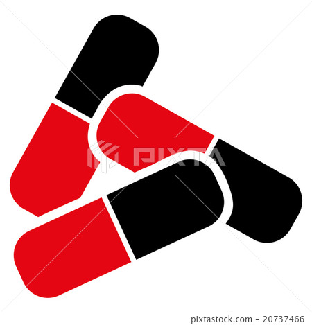 Pills Flat Icon Pills Flat Icon 20737466