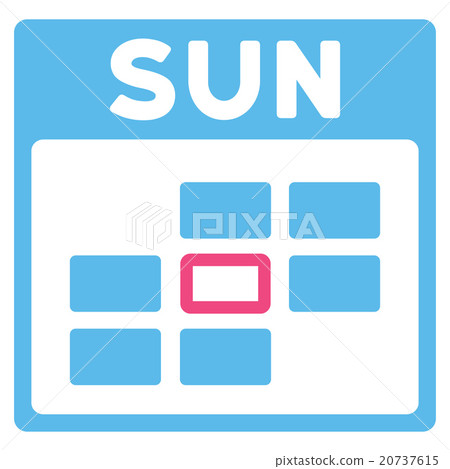Sunday Flat Icon 20737615