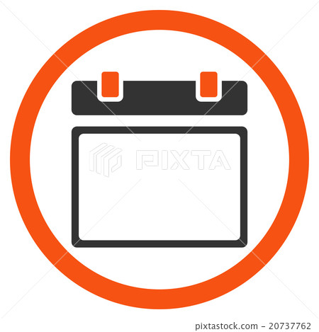 Empty Organizer Date Icon Empty Organizer Date Icon 20737762