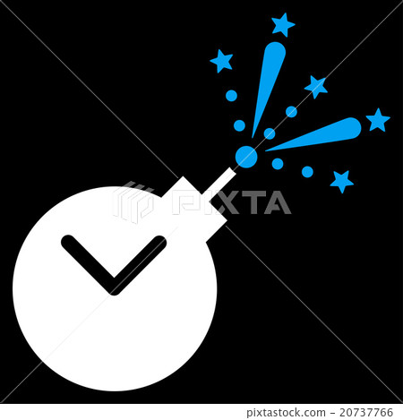 Time Fireworks Charge Icon Time Fireworks Charge Icon 20737766