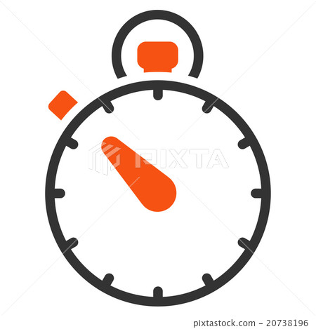 Stopwatch Flat Icon 20738196