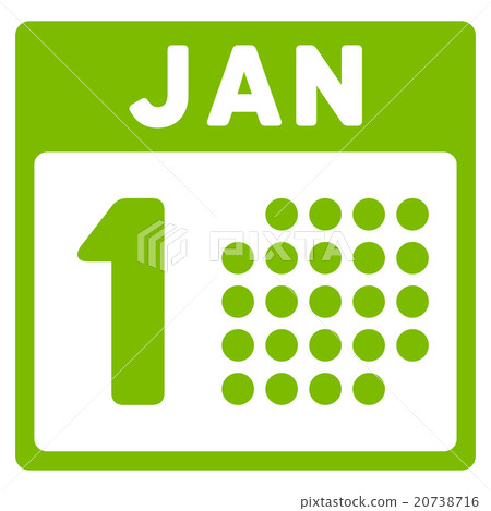 January First Icon January First Icon 20738716