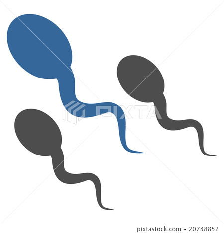 Sperm Flat Icon 20738852