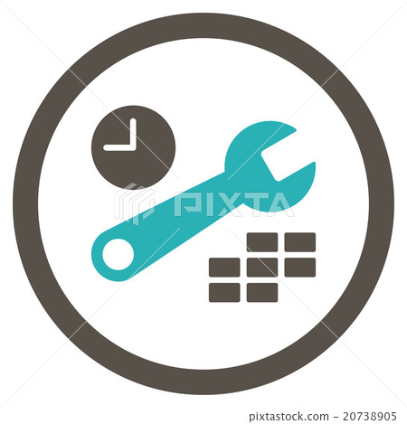 Date And Time Setup Icon Date And Time Setup Icon 20738905