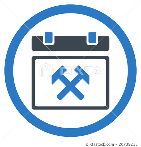 Working Organizer Date Icon Working Organizer Date Icon 20739213