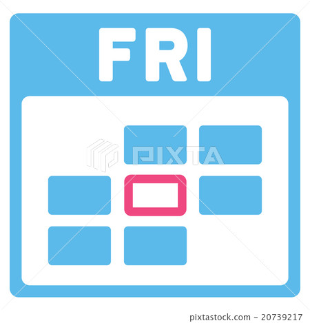 Friday Flat Icon Friday Flat Icon 20739217