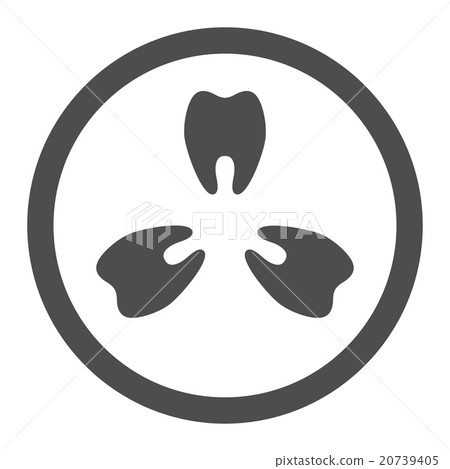 Stomatology Flat Icon Stomatology Flat Icon 20739405