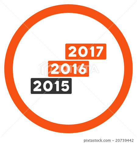 Years Stairs Icon 20739442